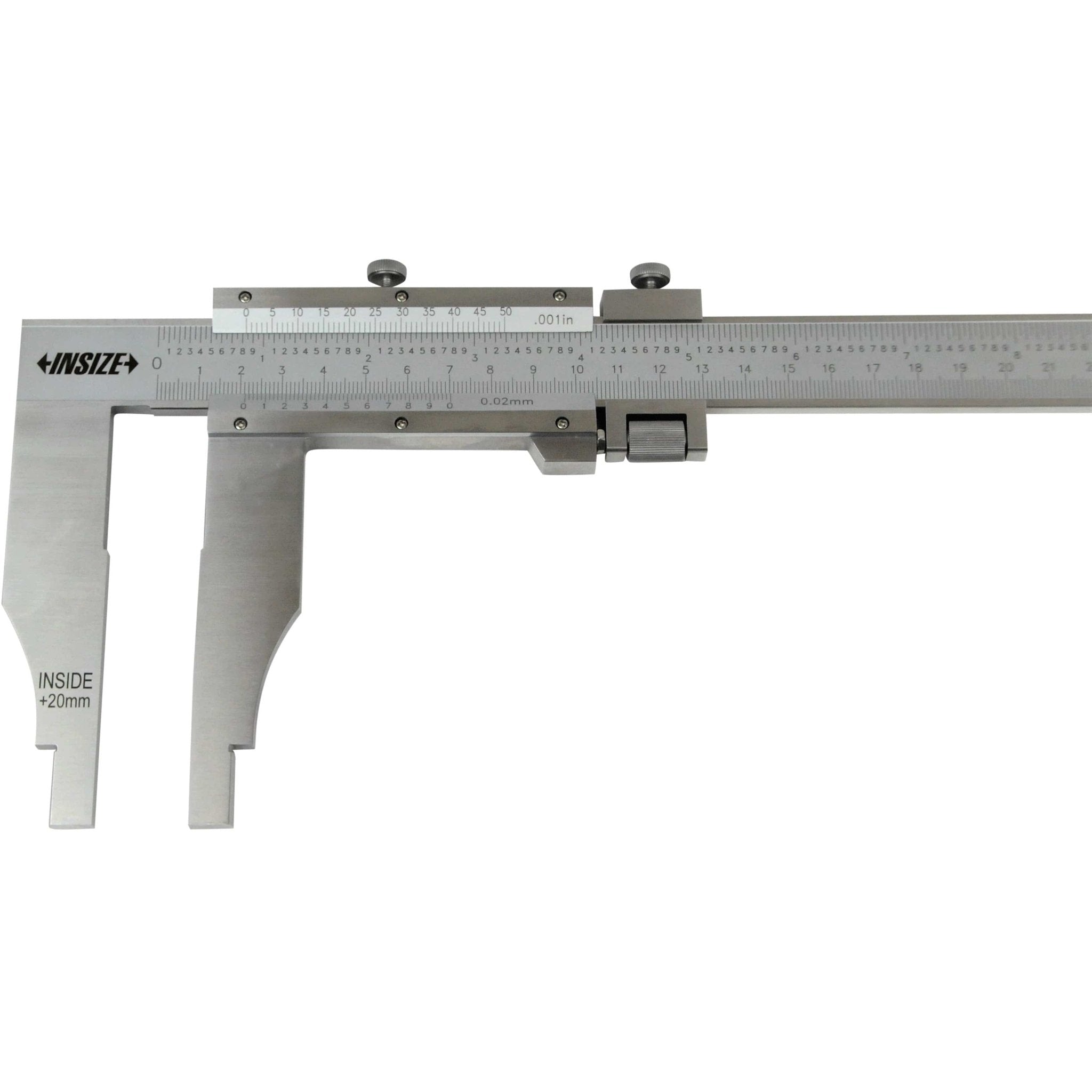 Insize Vernier Caliper 0-600mm/0-24" Range Series 1214-600 - Twin Eagle Imports