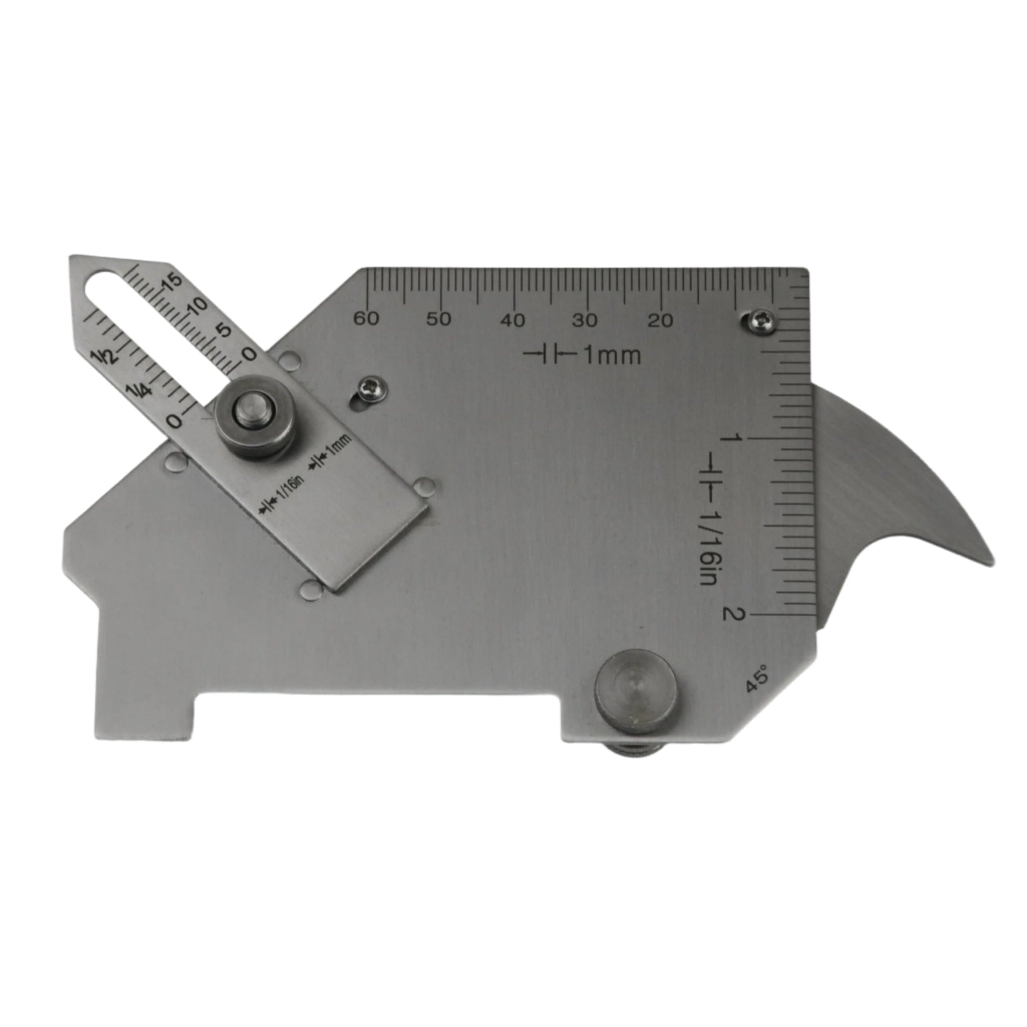 Insize Welding Gauge 0-25mm/1" Range Series 4835-1 - Twin Eagle Imports