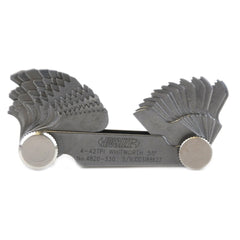 Insize Whitworth 55° Screw Pitch Gauge 4-42TPI Range Series 4820-330 - Twin Eagle Imports