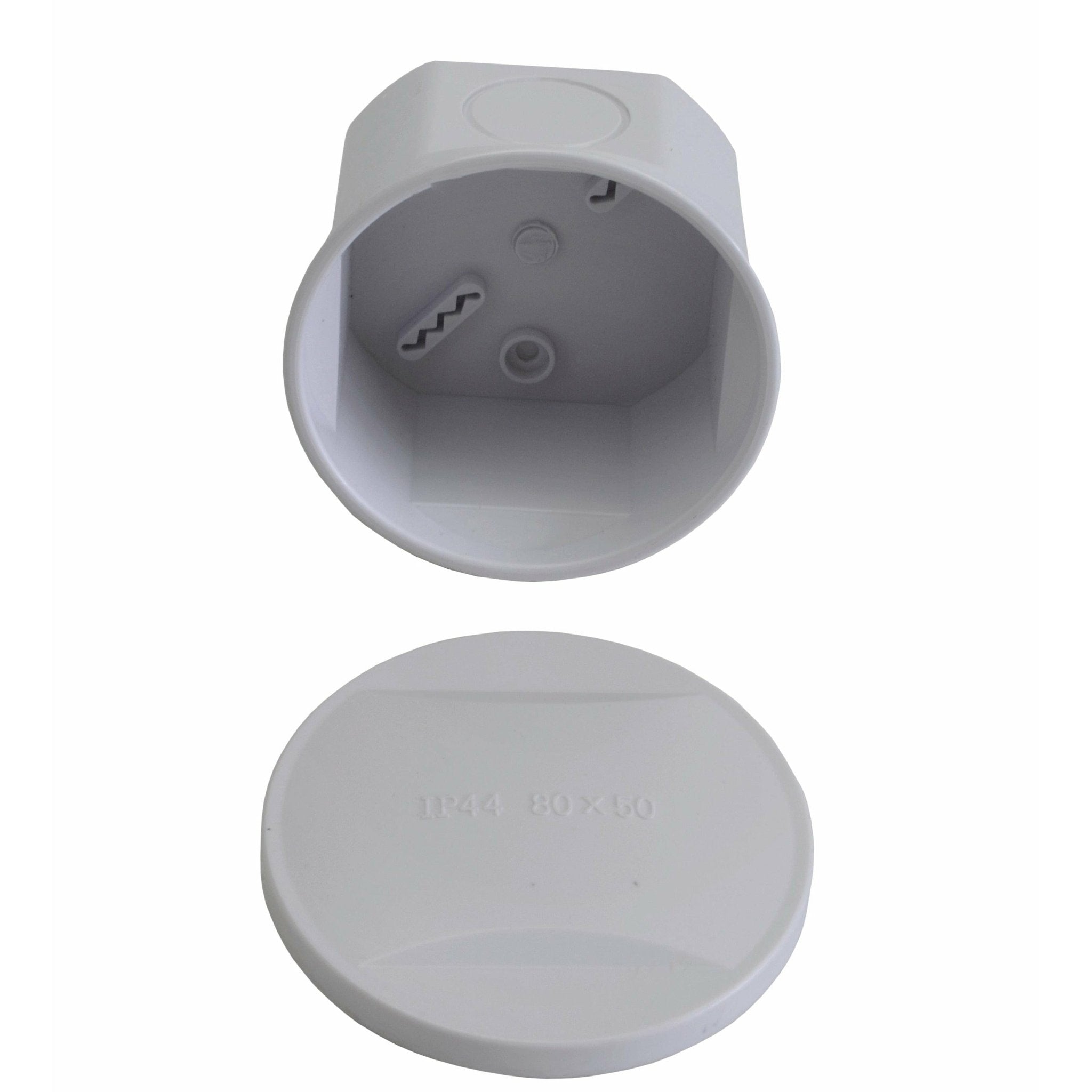 Junction box, WITHOUT GROMMET, ABS Size 2 - Twin Eagle Imports