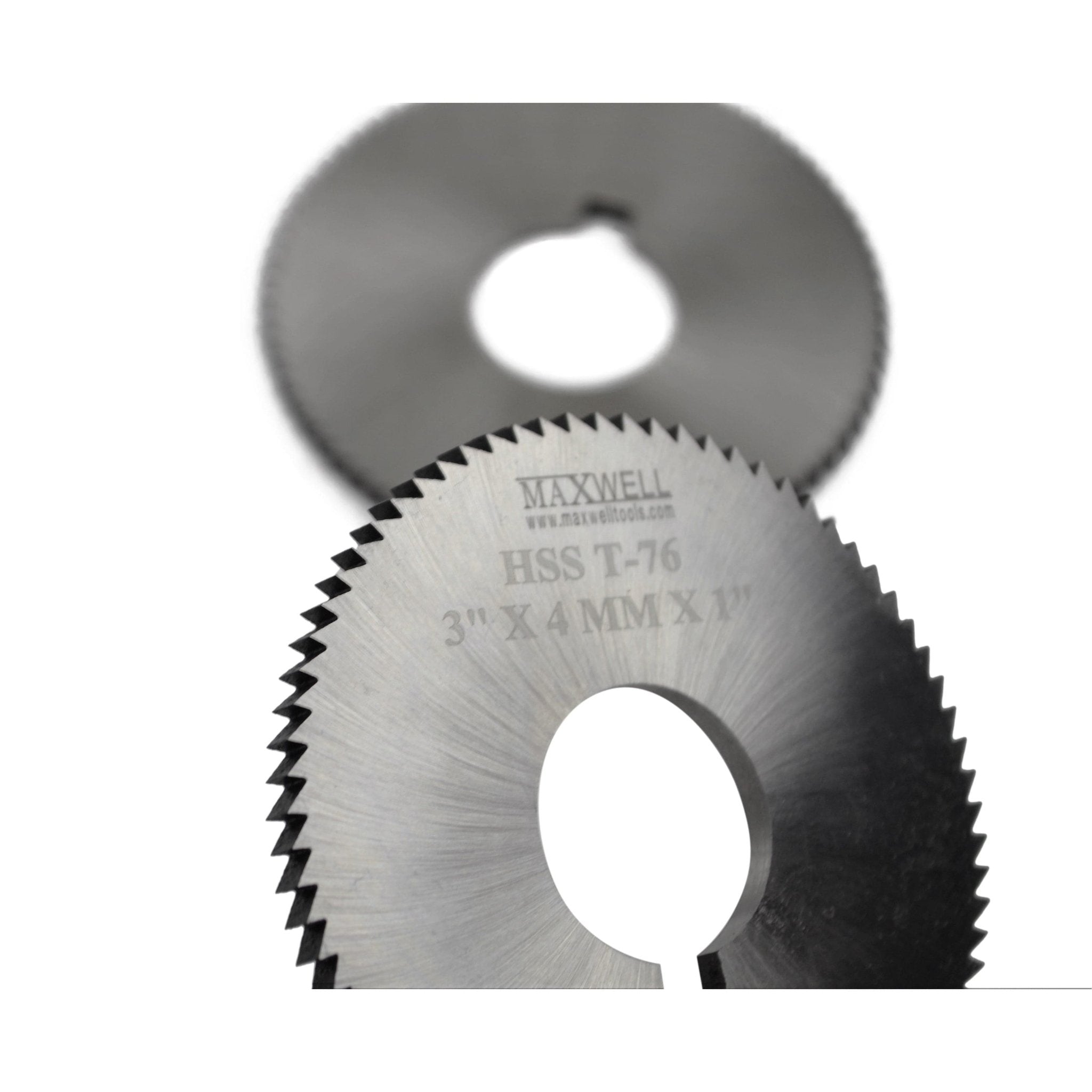 Maxwell HSS Slitting Saw 3" x 4mm x 1" Bore - Twin Eagle Imports