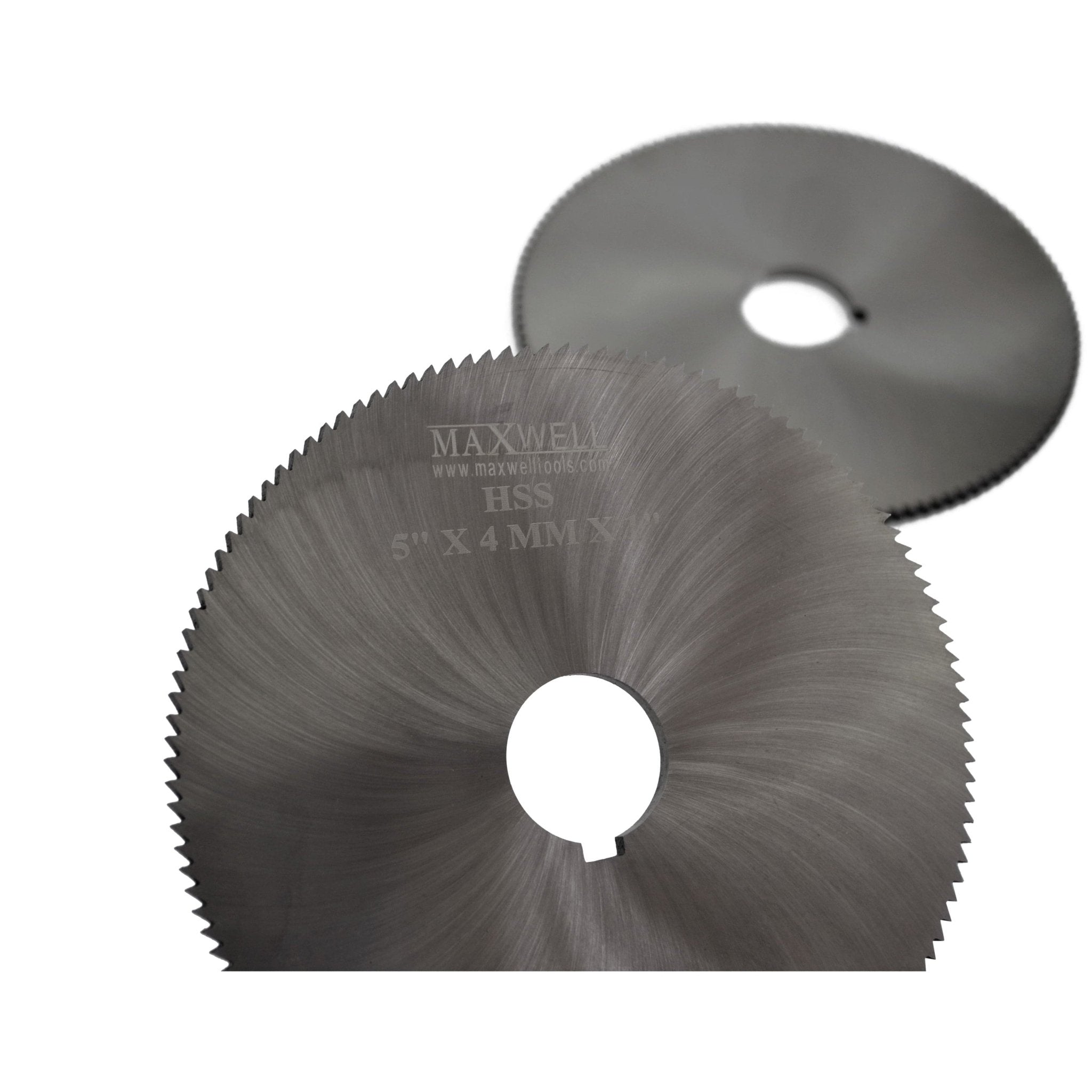 Maxwell HSS Slitting Saw 5" x 4mm x 1" Bore - Twin Eagle Imports