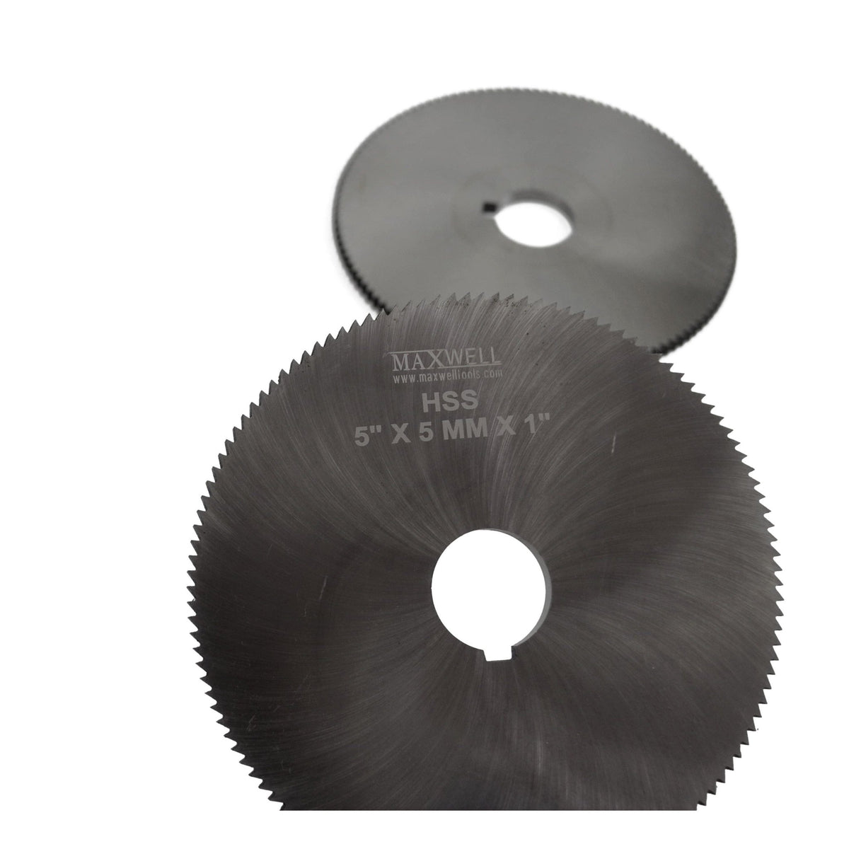 Maxwell HSS Slitting Saw 5" x 5mm x 1" Bore - Twin Eagle Imports