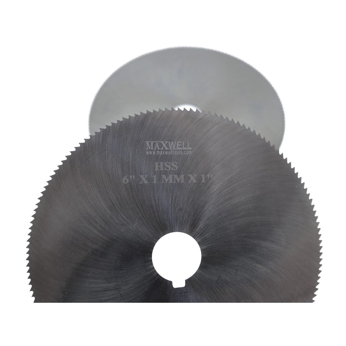 Maxwell HSS Slitting Saw 6" x 1mm x 1" Bore - Twin Eagle Imports