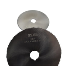Maxwell HSS Slitting Saw 6" x 4mm x 1" Bore - Twin Eagle Imports