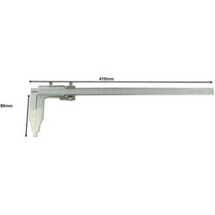 Insize Long Jaw Vernier Caliper 0-300mm/0-12" Range Series 1215-392