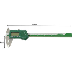 Insize Digital Crimp Height Caliper 0-150mm/0-6" Range Series 1165-150A