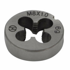 Right Hand Metric HSS Die M8 x 1. - Twin Eagle Imports