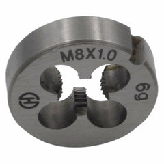 Right Hand Metric HSS Die M8 x 1. - Twin Eagle Imports
