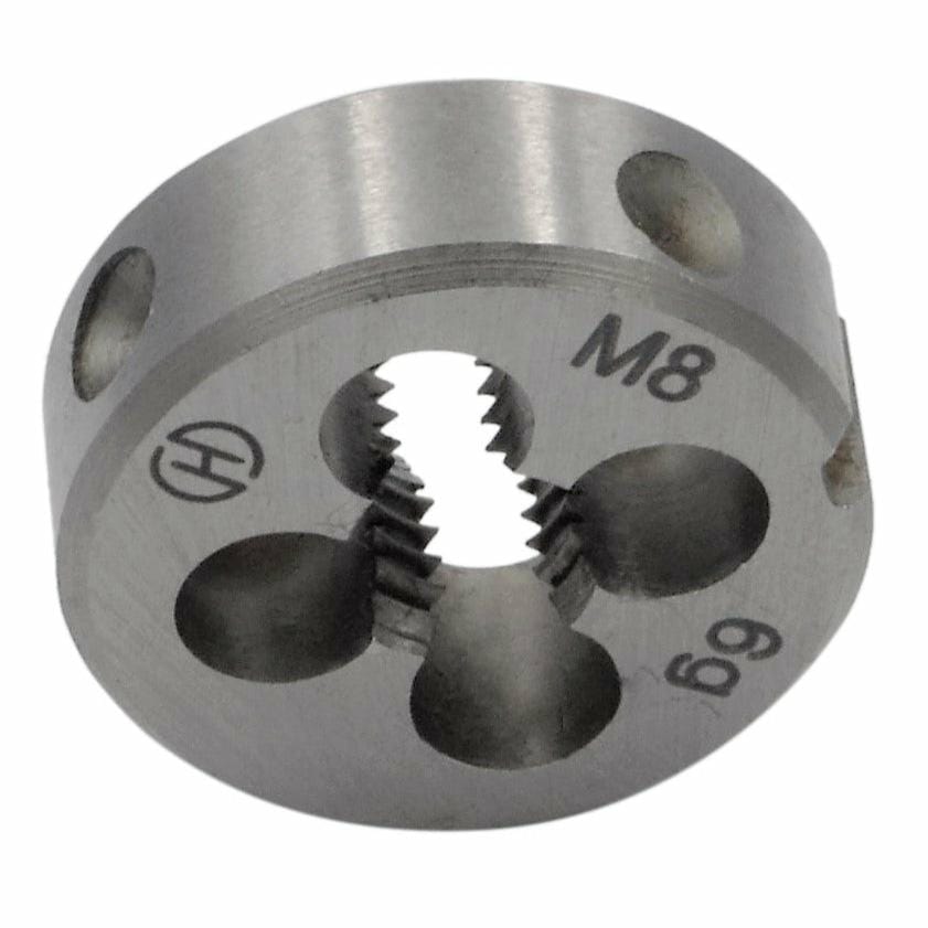 Right Hand Metric HSS Die M8 x 1.25 - Twin Eagle Imports
