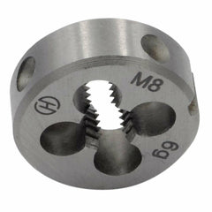 Right Hand Metric HSS Die M8 x 1.25 - Twin Eagle Imports
