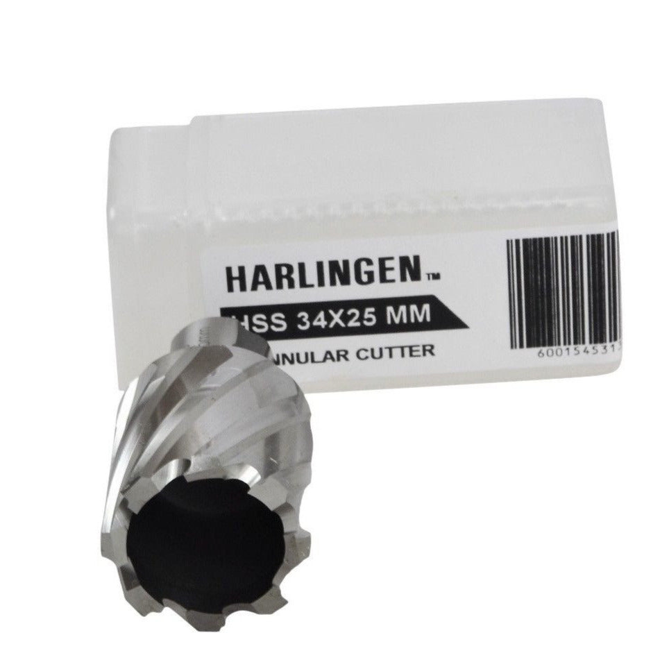 34x25 mm HSS Annular Broach Cutter ; Magnetic Drill. ; Rotabroach ; Universal Shank