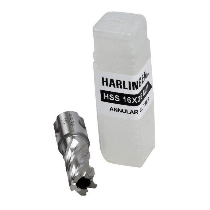 16 x 25mm HSS Annular Broach Cutter ; Rotabroach Magnetic Drill. ; Universal Shank