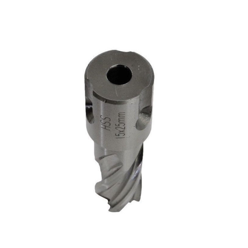 15 x 25mm HSS Annular Broach Cutter ; Rotabroach Magnetic Drill. ; Universal Shank