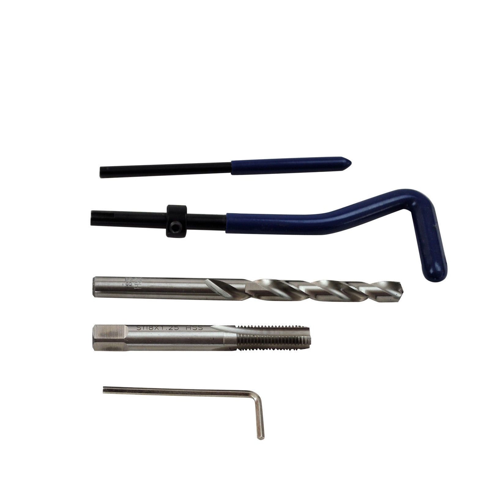 Helicoil Kit M8 - 1.25 thread repair insert tap set metric kit workshop