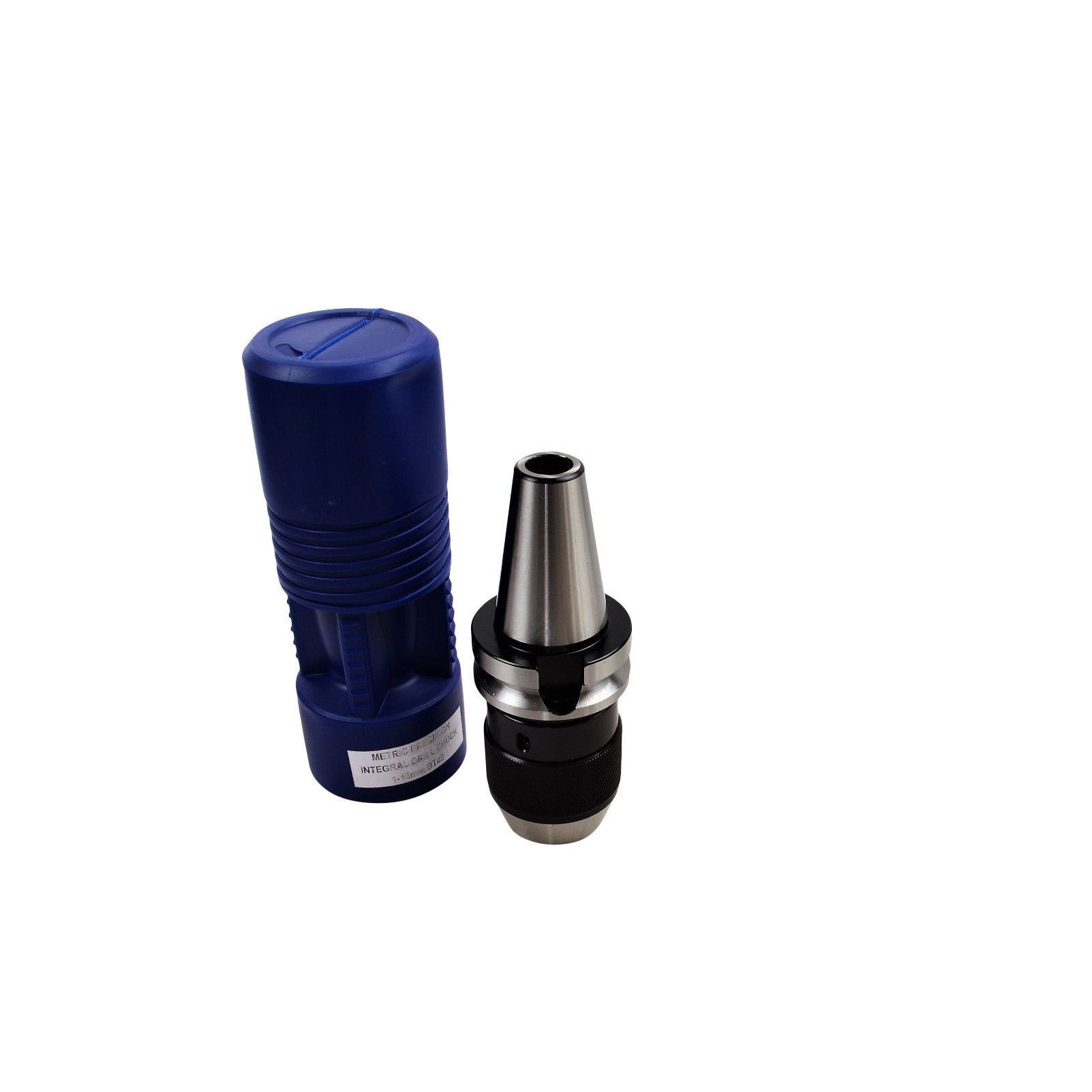 1-16mm BT40 7:24 Taper ; Integrated Shank Arbor Keyless Precision CNC Drill Chuck