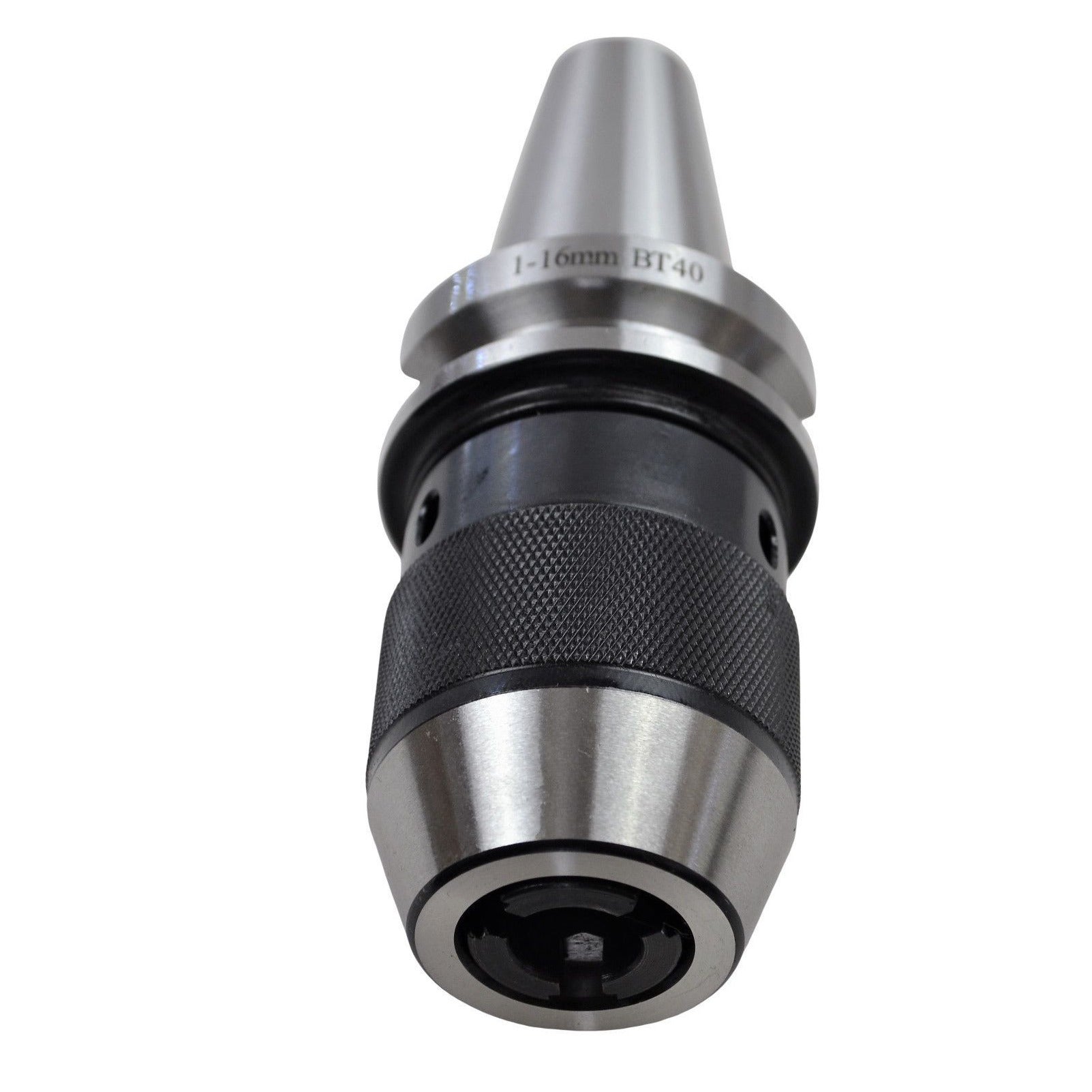 1-16mm BT40 7:24 Taper ; Integrated Shank Arbor Keyless Precision CNC Drill Chuck