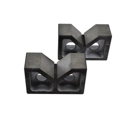 5" Cast Iron Angle V Blocks B5" Pair Set. Precision Tool. Machining/ Milling CNC