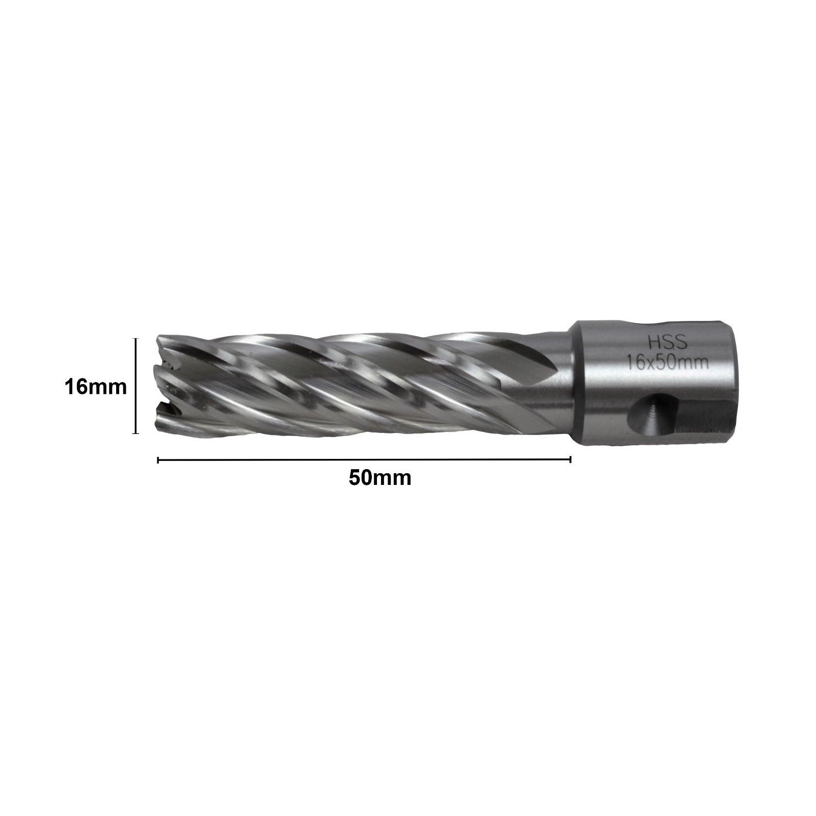 16x50mm HSS Annular Broach Cutter ; Magnetic Drill ; Rotabroach ; Universal Shank