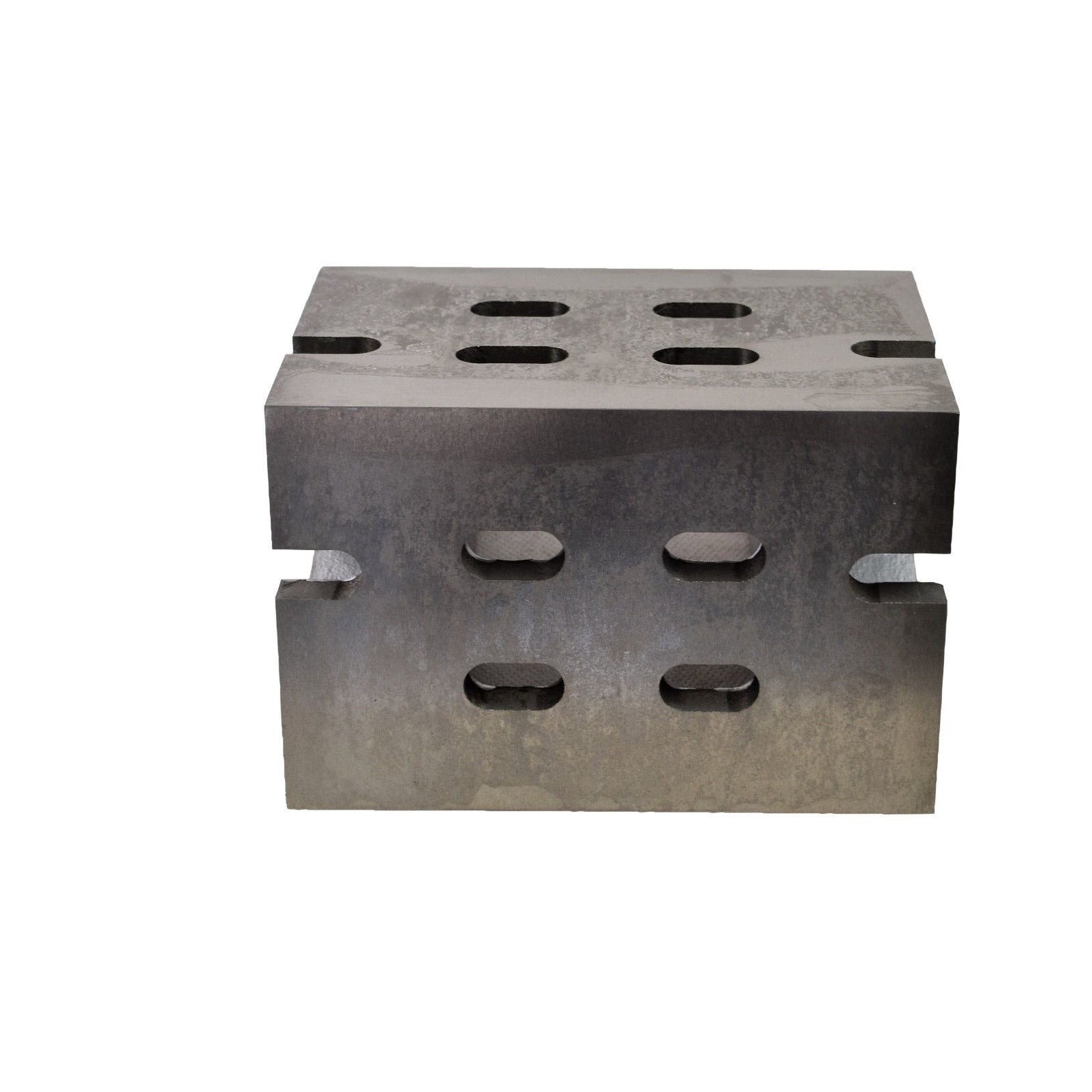 Angle Plate 4"x4"x6" - Slotted and Webbed Cast iron stress relieved