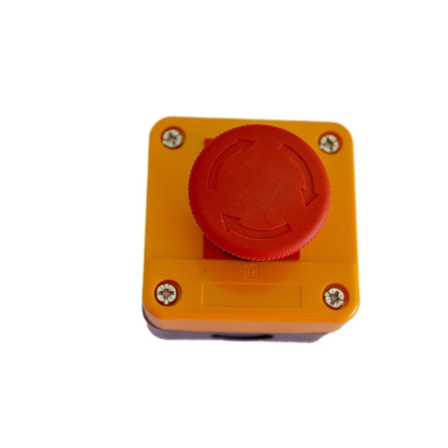 Red Sign Emergency Stop Push Button 660V Switch Control Durable Made