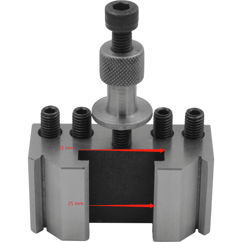 T51 Standard Holder for BoxFord Lathes - Aud, Bud and Cud Models - Twin Eagle Imports