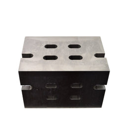 Twin Eagle Imports Angle Plate V Angle Plate 4x4x6" - Slotted and webbed
