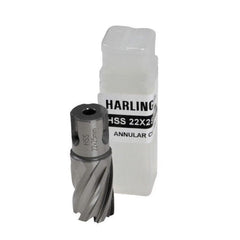 Twin Eagle Imports Annular Cutter 22 x 25mm D.O.C HSS Weldon Shank Annular Cutter