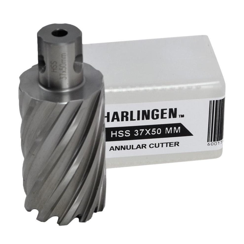 Twin Eagle Imports Annular Cutter 37 x 50mm D.O.C HSS Weldon Shank Annular Cutter