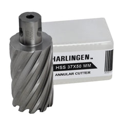 Twin Eagle Imports Annular Cutter 37 x 50mm D.O.C HSS Weldon Shank Annular Cutter