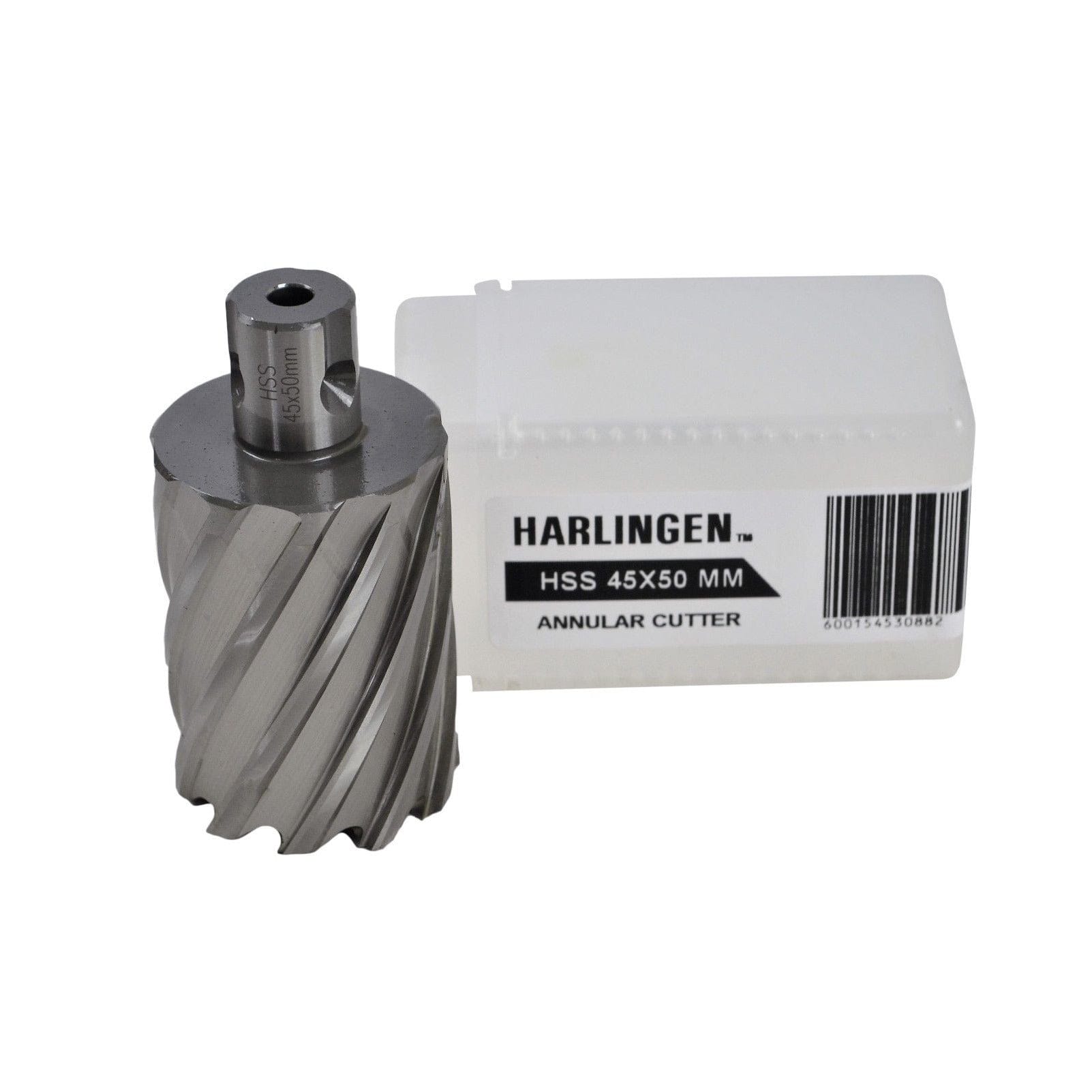 Twin Eagle Imports Annular Cutter 45 x 50mm D.O.C HSS Weldon Shank Annular Cutter