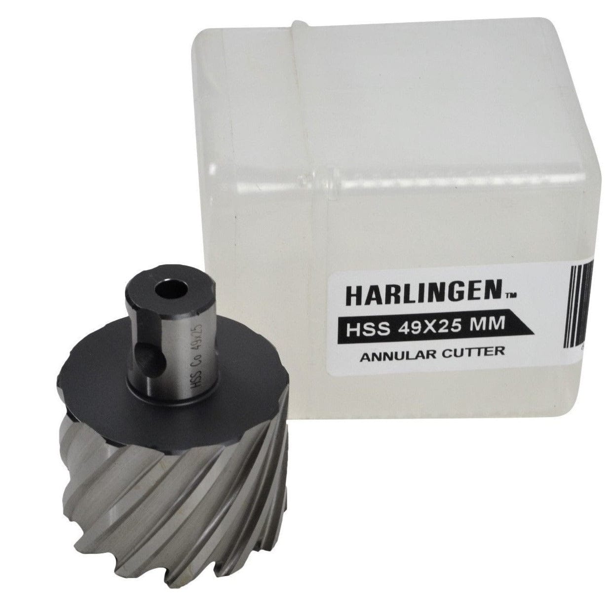 Twin Eagle Imports Annular Cutter 49 x 25mm D.O.C HSS Weldon Shank Annular Cutter