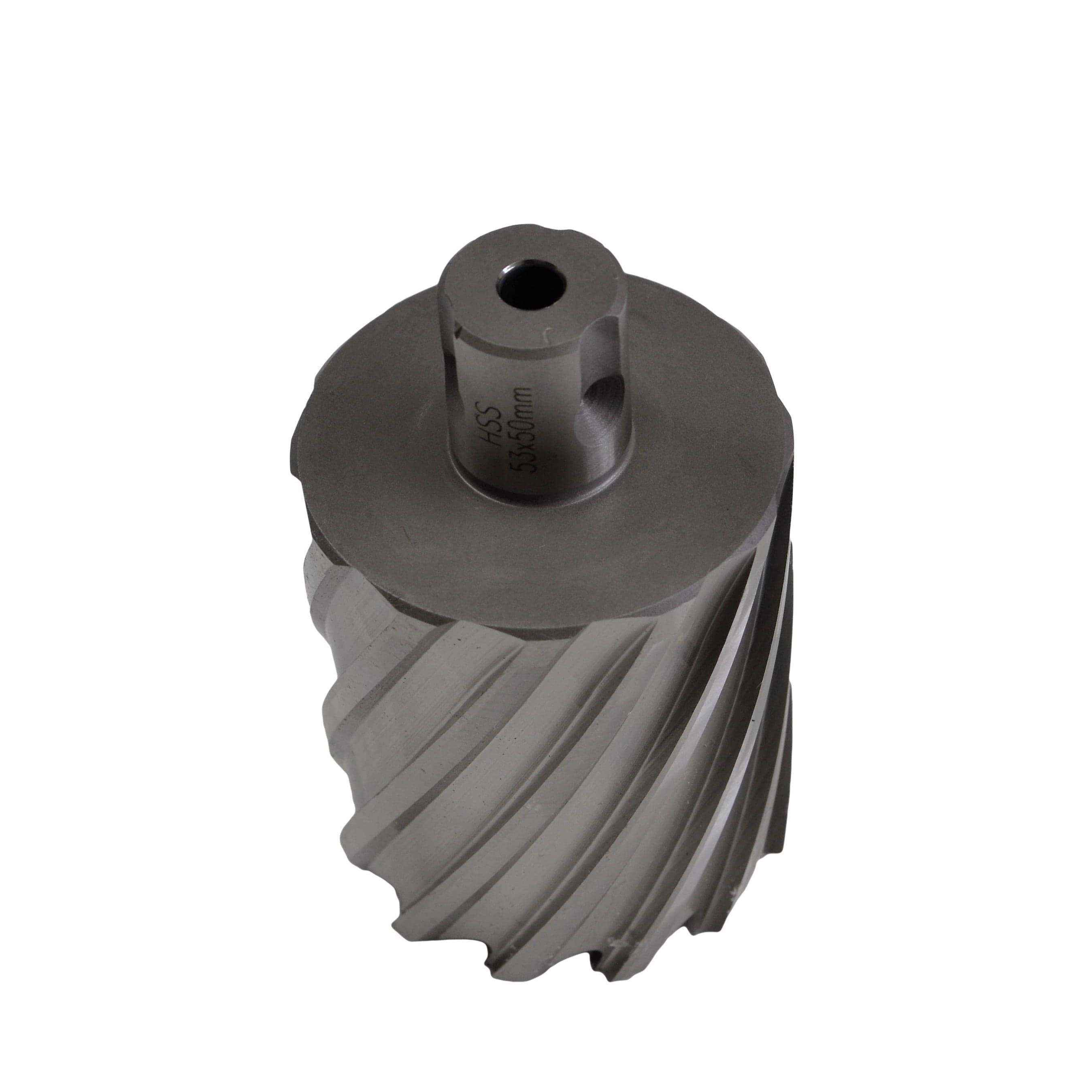 Twin Eagle Imports Annular Cutter 53 x 50mm D.O.C HSS Weldon Shank Annular Cutter