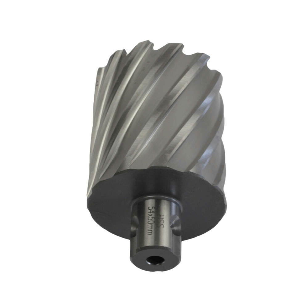 Twin Eagle Imports Annular Cutter 54 x 50mm D.O.C HSS Weldon Shank Annular Cutter
