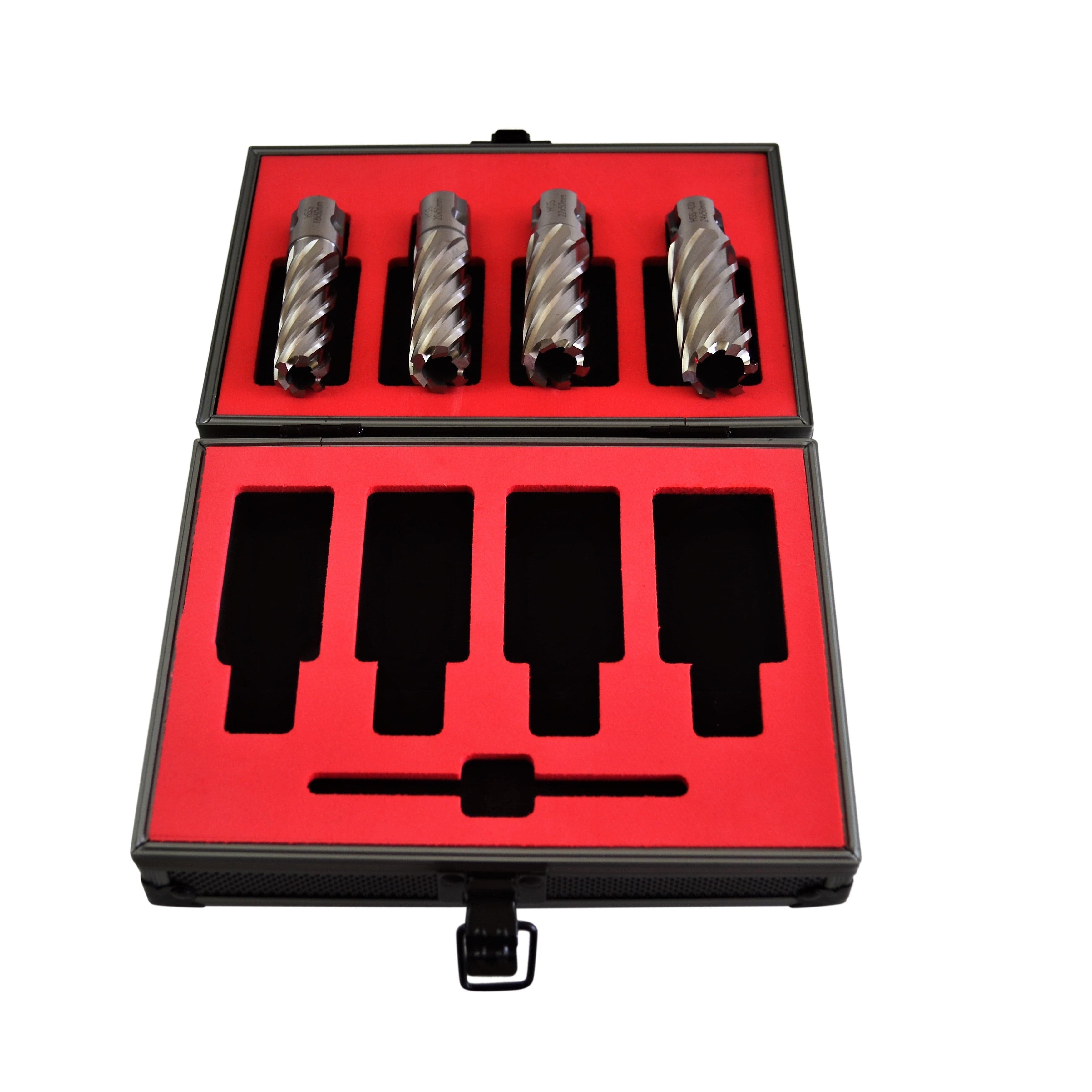 Twin Eagle Imports Annular Cutter Kit Annular Cutter Kit - Sizes 20,22,24,26X50mm