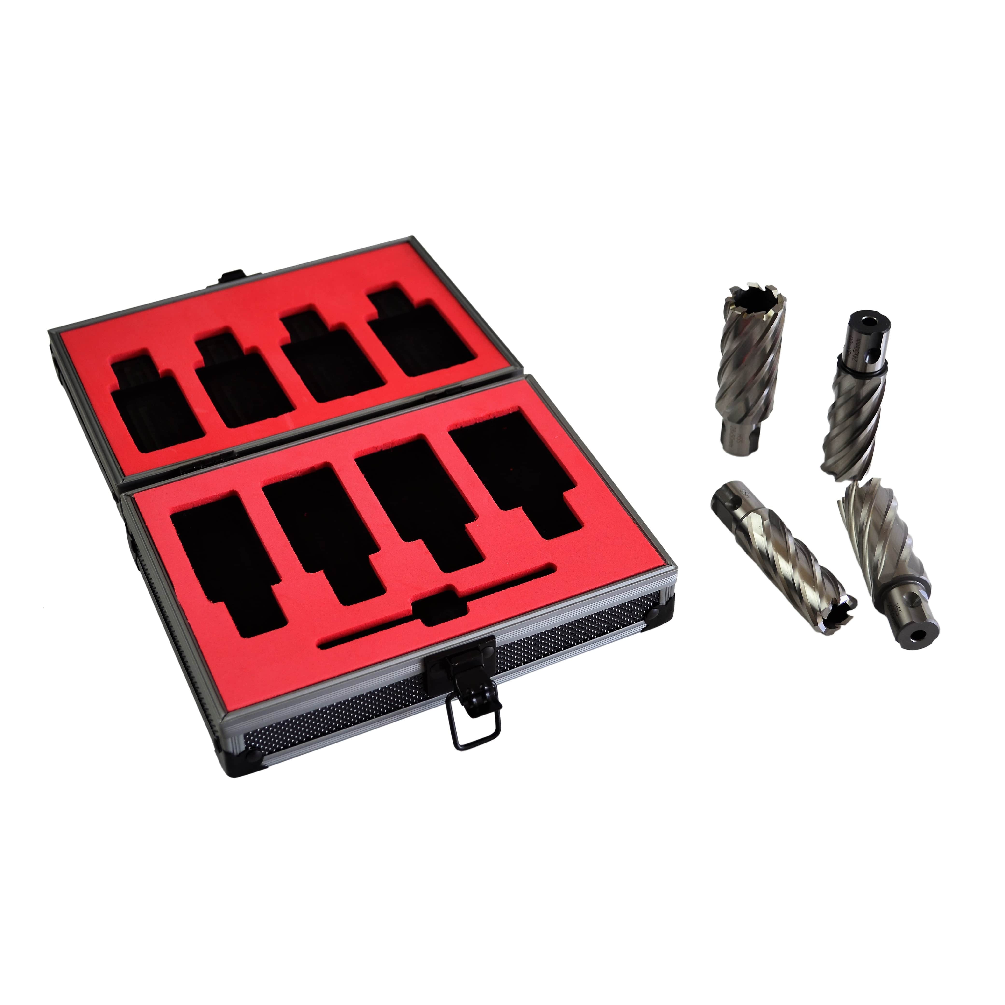 Twin Eagle Imports Annular Cutter Kit Annular Cutter Kit - Sizes 22,24,26,28X50mm