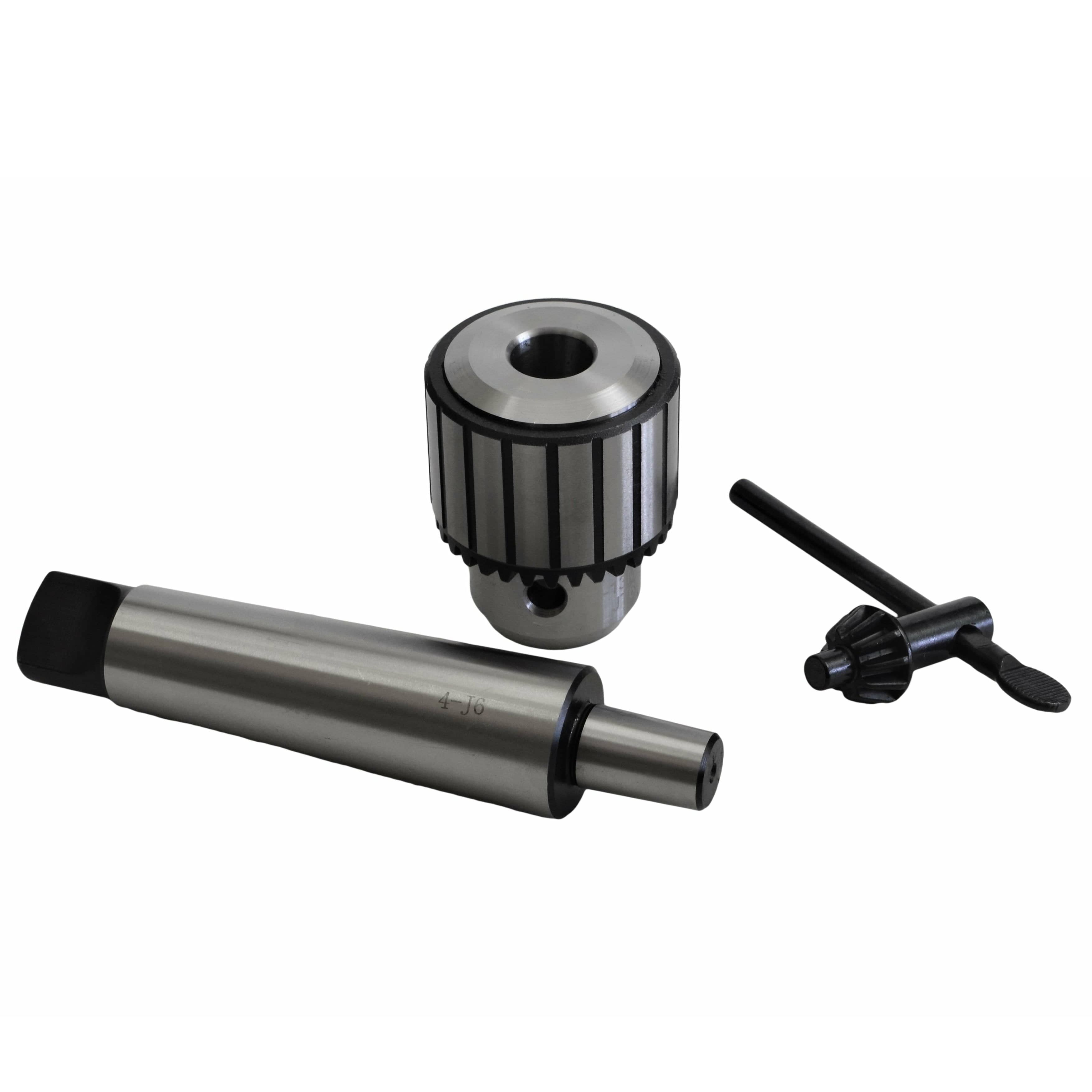 Twin Eagle Imports Chuck 1-13mm Key Drill Chuck includes MT4/JT6 Arbor