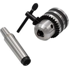 Twin Eagle Imports Chuck 1-16mm Key Drill Chuck includes JT6 MT3 Drawbar Arbor