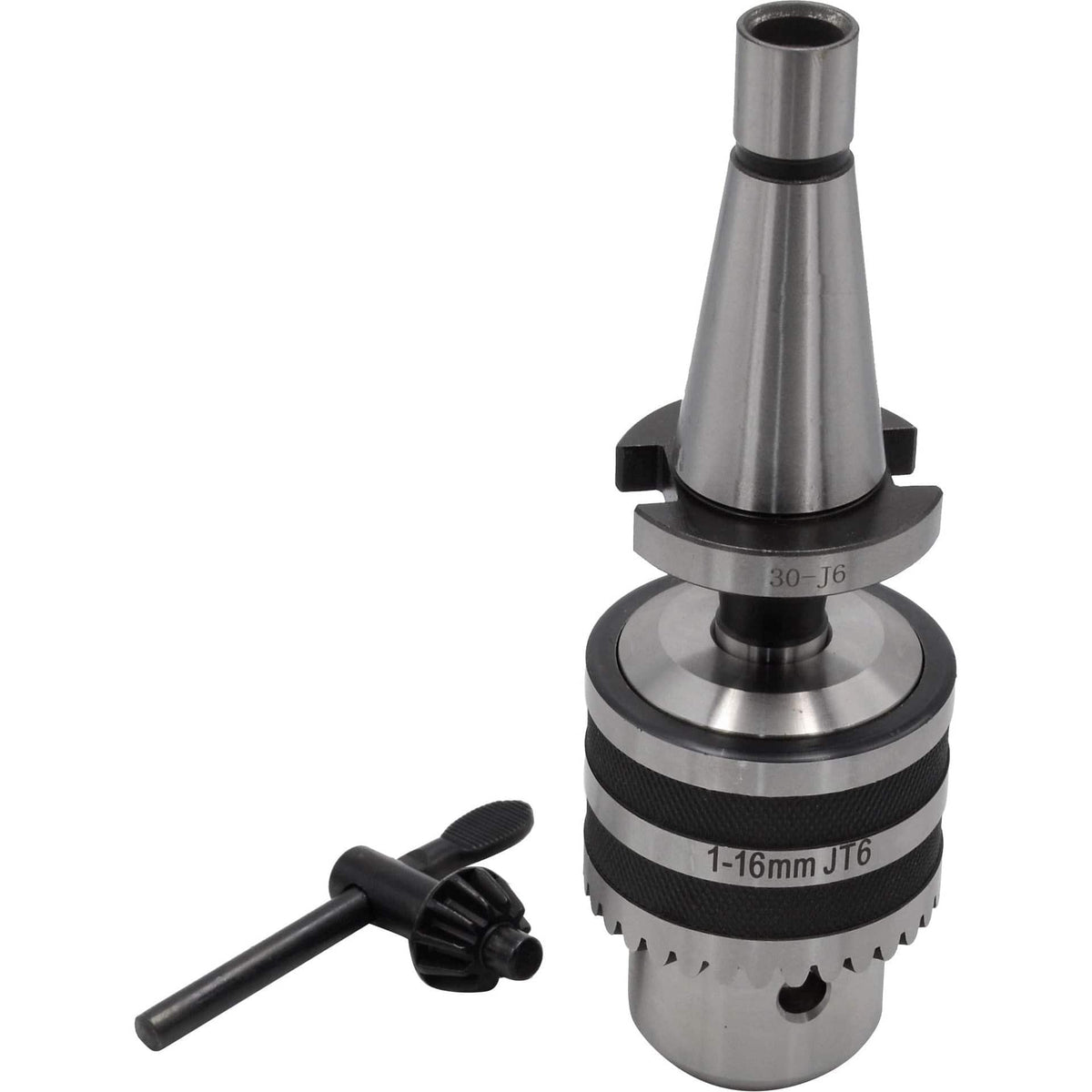 Twin Eagle Imports Chuck 1-16mm Key Drill Chuck includes JT6 NT30 Drawbar Arbor