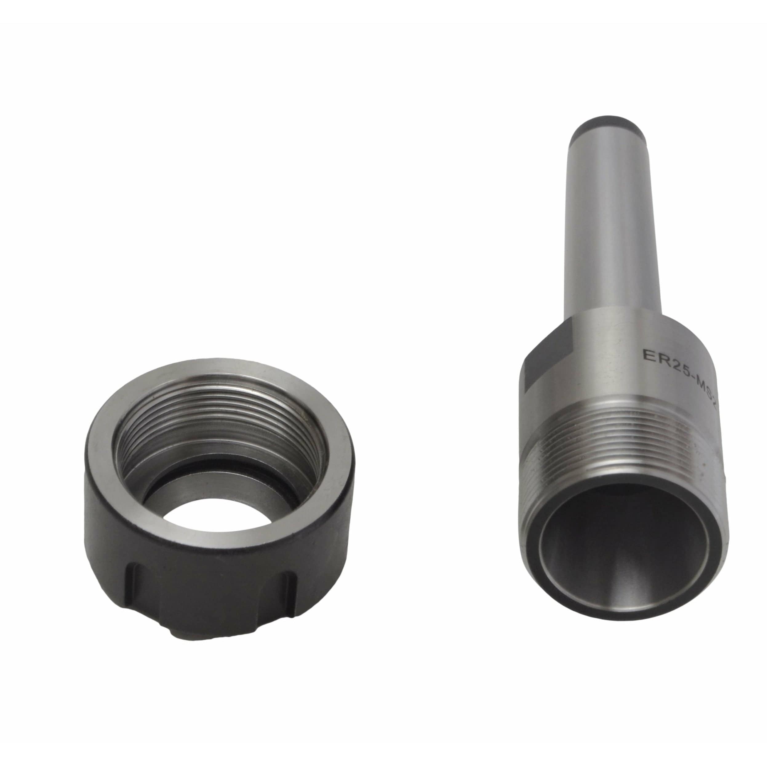 Twin Eagle Imports Collet chuck ER25 Collet Chuck with MT2 Shank –  0.01 mm Runout