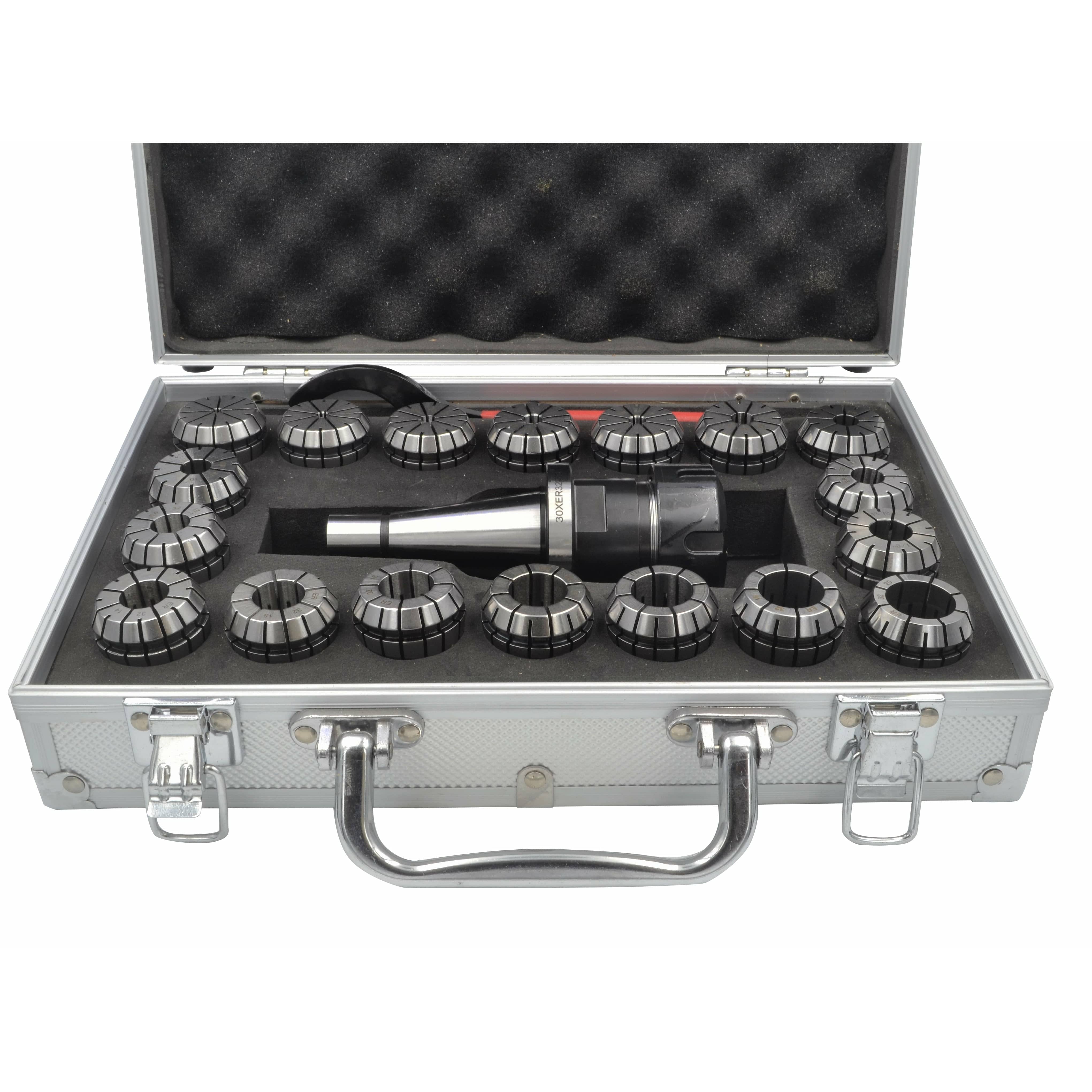 Twin Eagle Imports Collet Kit 18 piece ER32 NT30 Precision  Spring Collet Set