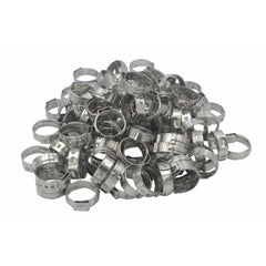 Twin Eagle Imports Grab Kits 100 Piece 304 Stainless Steel 16-19.2mm Ear Hose Clamp
