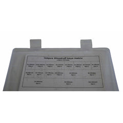 Twin Eagle Imports Grab Kits 100pc Metric Keyway and 164pc Metric Woodruff Keys Grab Kit