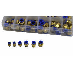 Twin Eagle Imports Grab Kits 102pc PC Series Push in Air Line Grab Kit Assortment