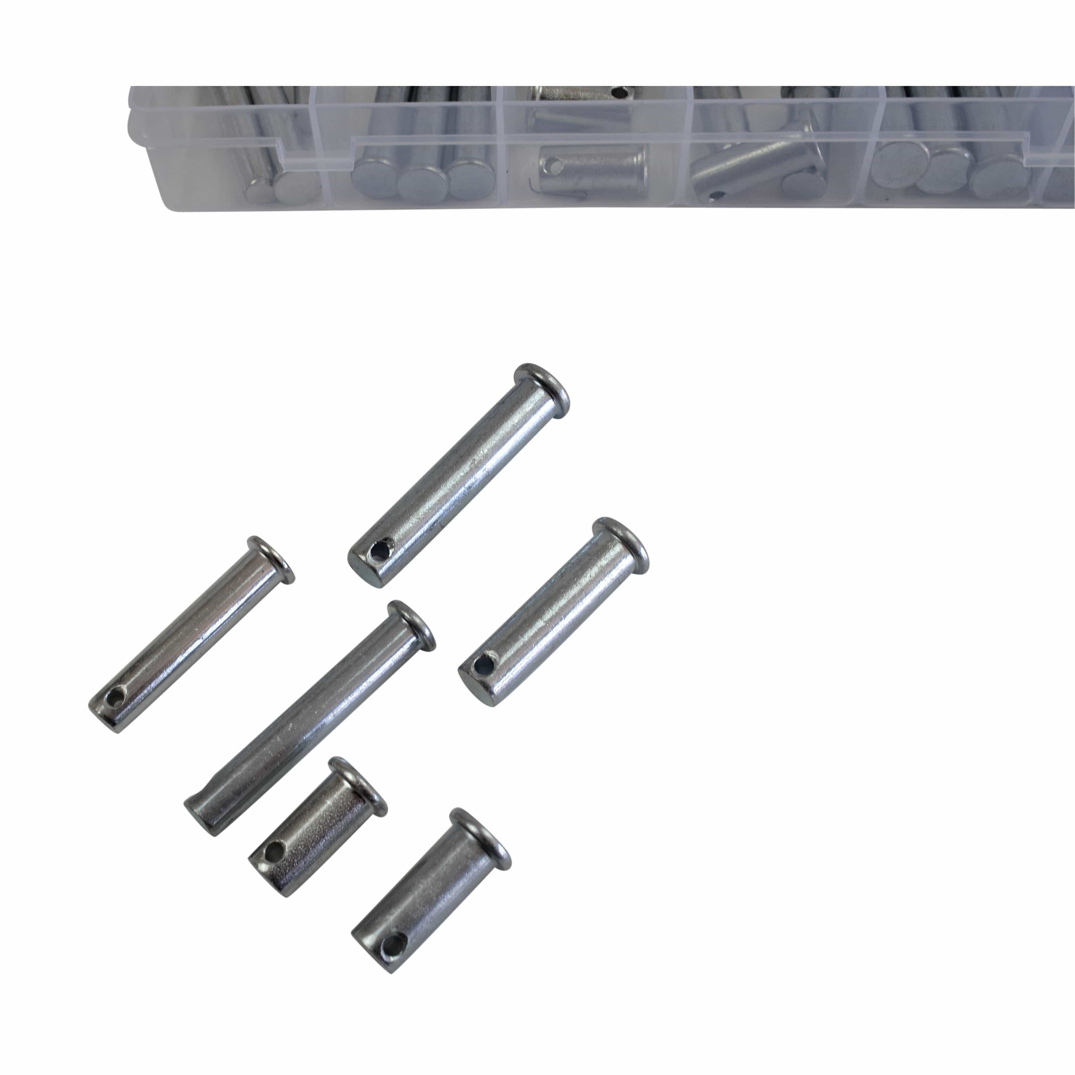 Twin Eagle Imports Grab Kits 112pc Metric Clevis Pins and R Pin Grab Kit