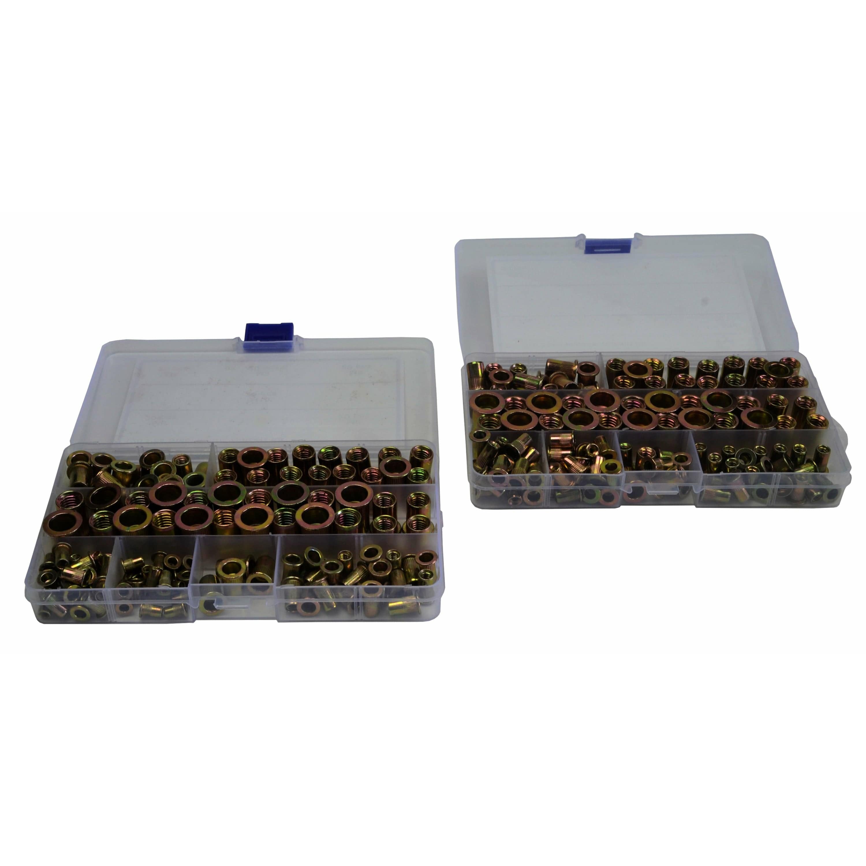 Twin Eagle Imports Grab Kits 120pc Imperial Steel and 120pc Metric Steel Nutserts  Grab Kit