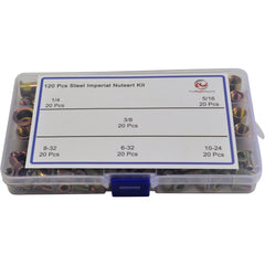 Twin Eagle Imports Grab Kits 120pc Imperial Steel and 120pc Metric Steel Nutserts  Grab Kit