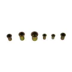 Twin Eagle Imports Grab Kits 120pc Imperial Steel Flange Head Nutserts Grab Kit Assortment