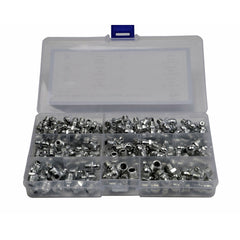 Twin Eagle Imports Grab Kits 145pc Metric Grease Nipples Steel Grab Kit