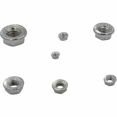 Twin Eagle Imports Grab Kits 150pc Steel Metric Flange Nuts Grab Kit Assortment